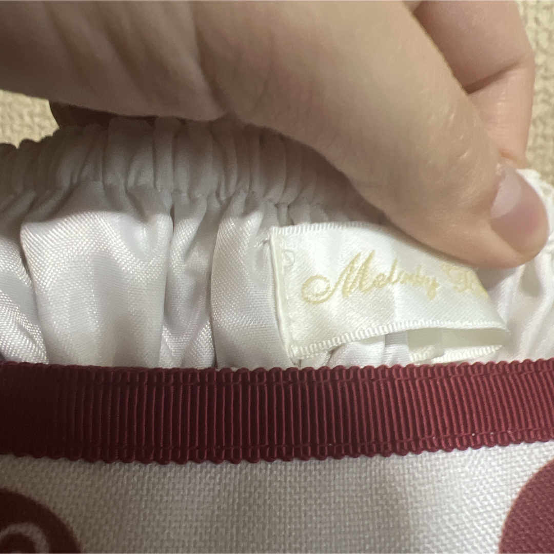 本日まで Melody Basketドット柄ワンピース 本日まで Melody Basketドット柄ワンピース