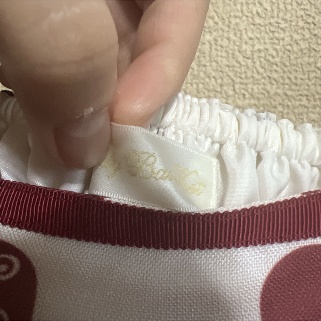 本日まで Melody Basketドット柄ワンピース 本日まで Melody Basketドット柄ワンピース