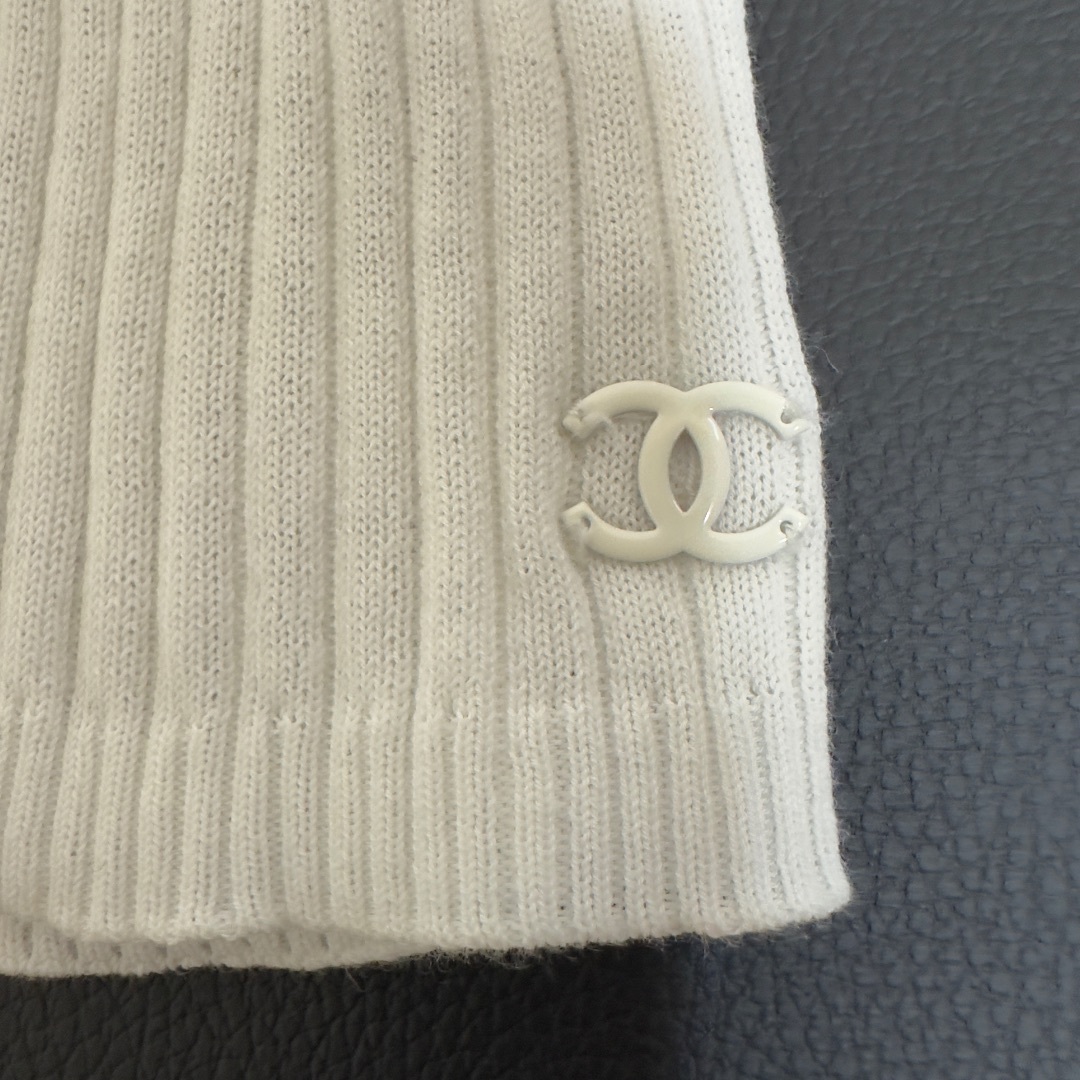 CHANEL ニット 半袖 38 CHANEL ニット 半袖 38
