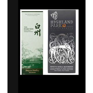 サントリー(サントリー)の白州 2024 story of the distillery ハイランドパーク(ウイスキー)