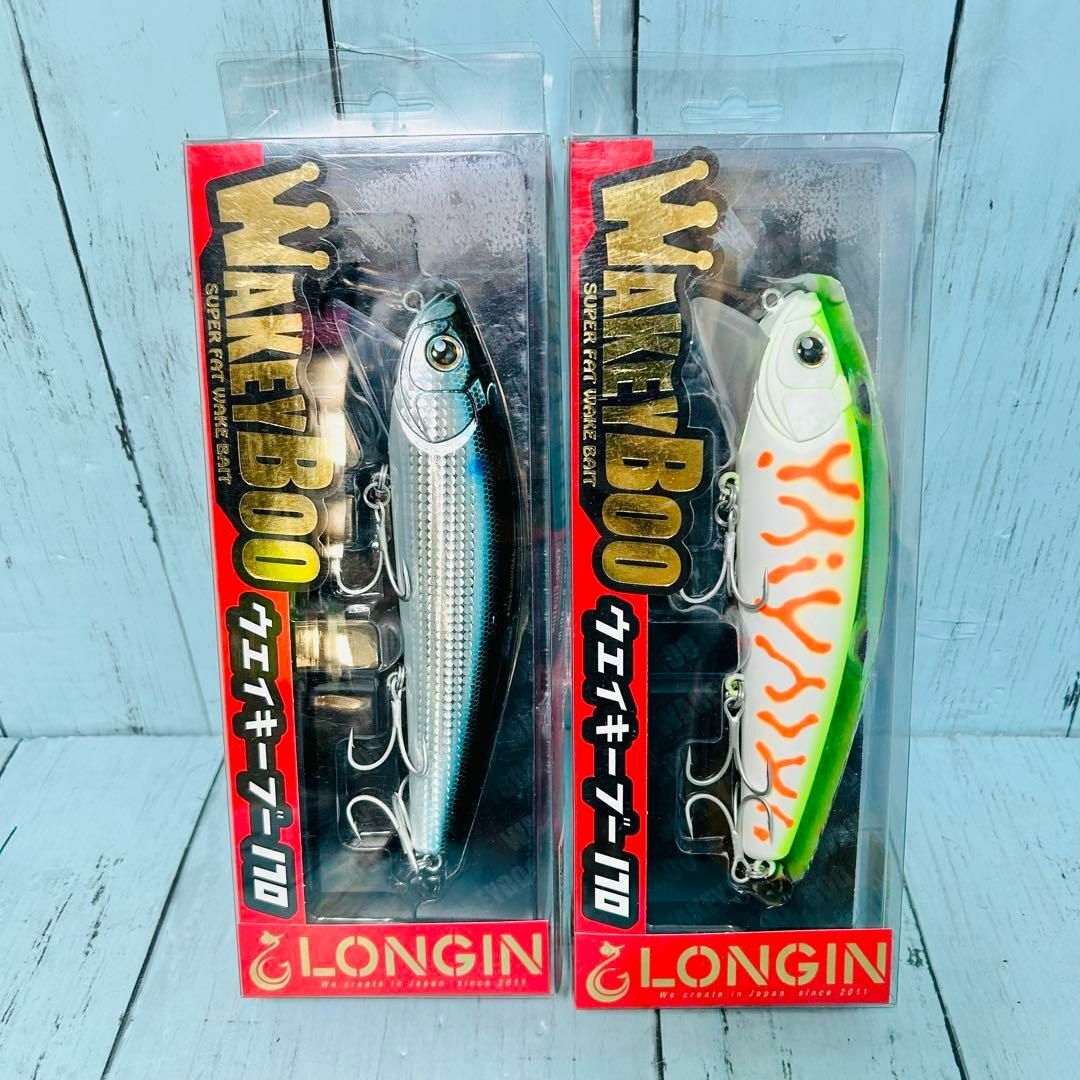 ウェイキーブー170 ARGO200 ルアー シーバス 6個まとめ売り 未使用品 ウェイキーブー170 ARGO200 ルアー シーバス 6個まとめ売り 未使用品