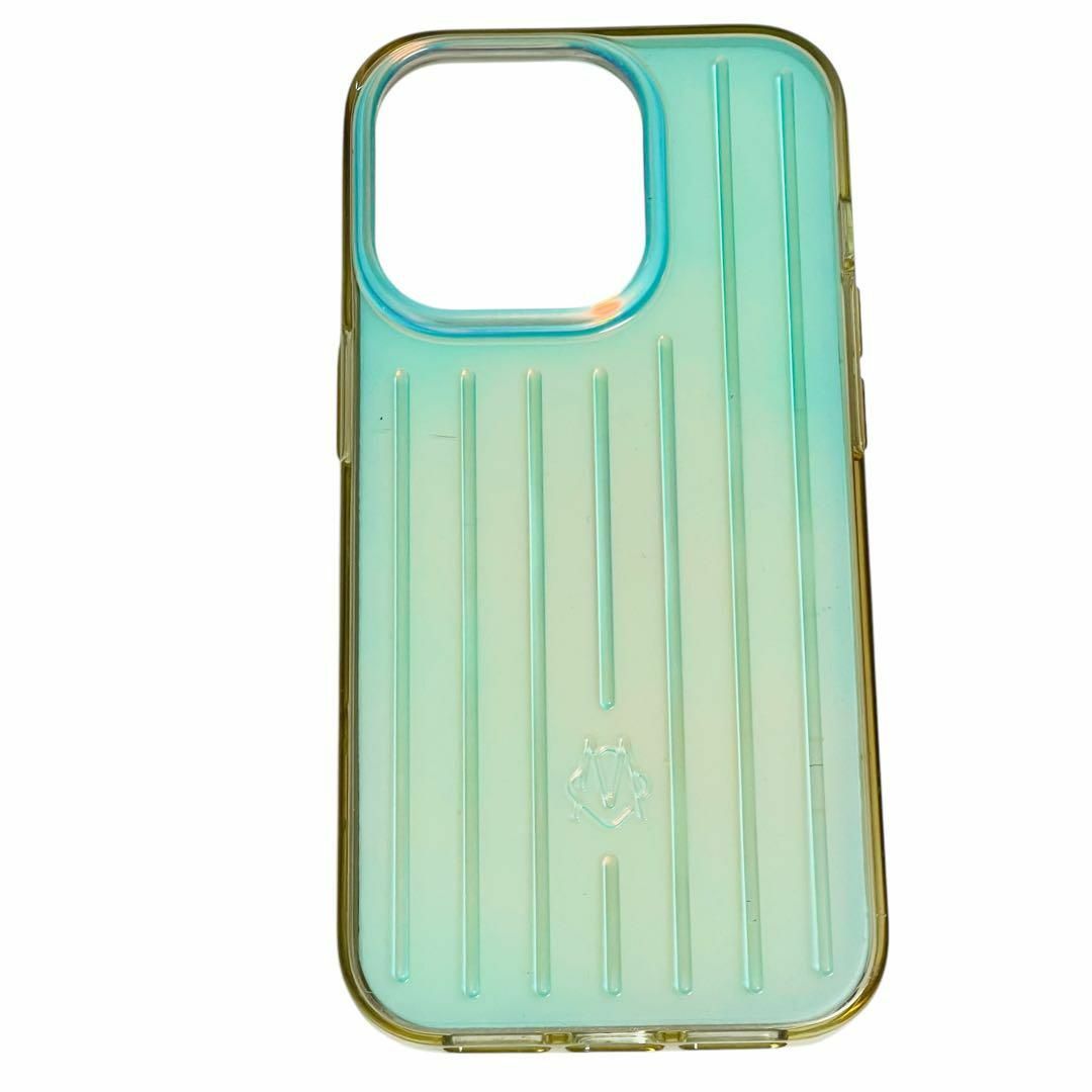 RIMOWA iPhone 14 Pro ケース イリディセント RIMOWA iPhone 14 Pro ケース イリディセント