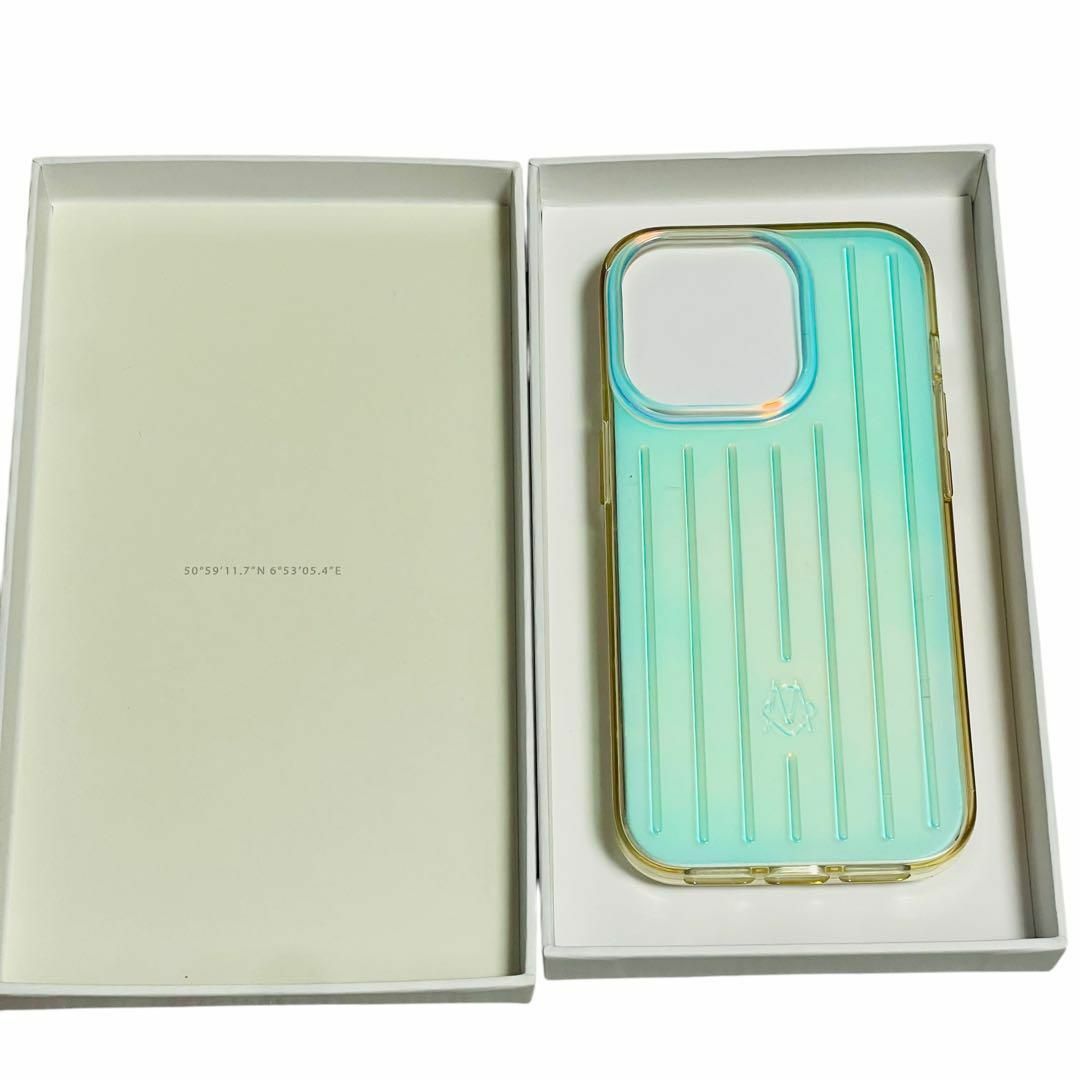 RIMOWA iPhone 14 Pro ケース イリディセント RIMOWA iPhone 14 Pro ケース イリディセント