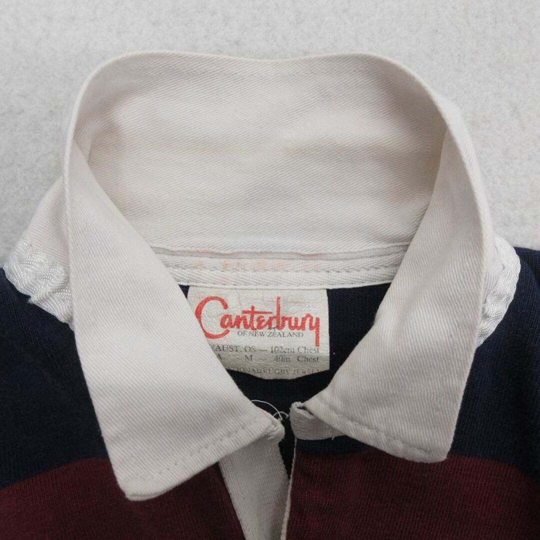 CANTERBURY - S☆古着 カンタベリー 長袖 ラガー シャツ メンズ CANTERBURY - S☆古着 カンタベリー 長袖 ラガー シャツ メンズ