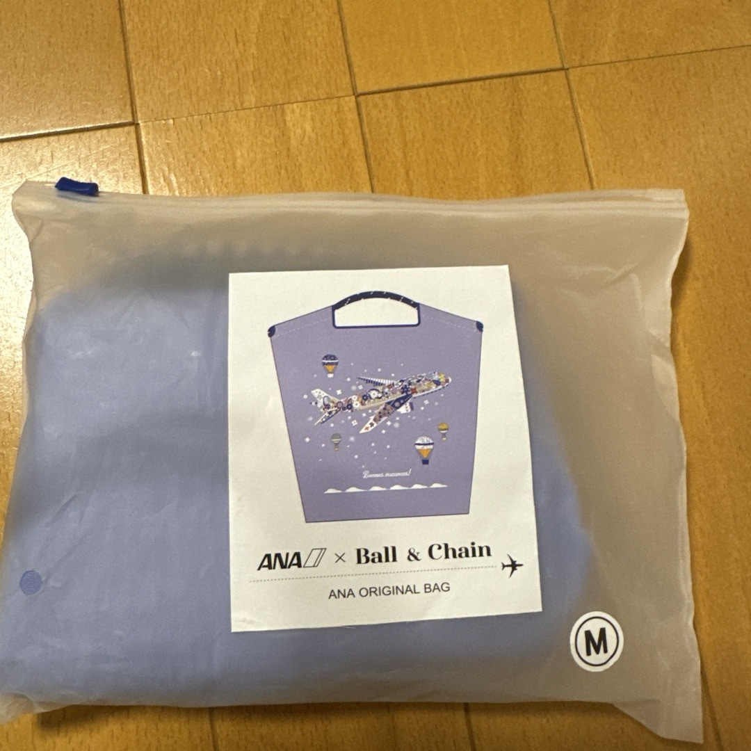 ANA 国際線限定 ball&chain エコバッグ ボールアンドチェーン ANA 国際線限定 ball&chain エコバッグ ボールアンドチェーン