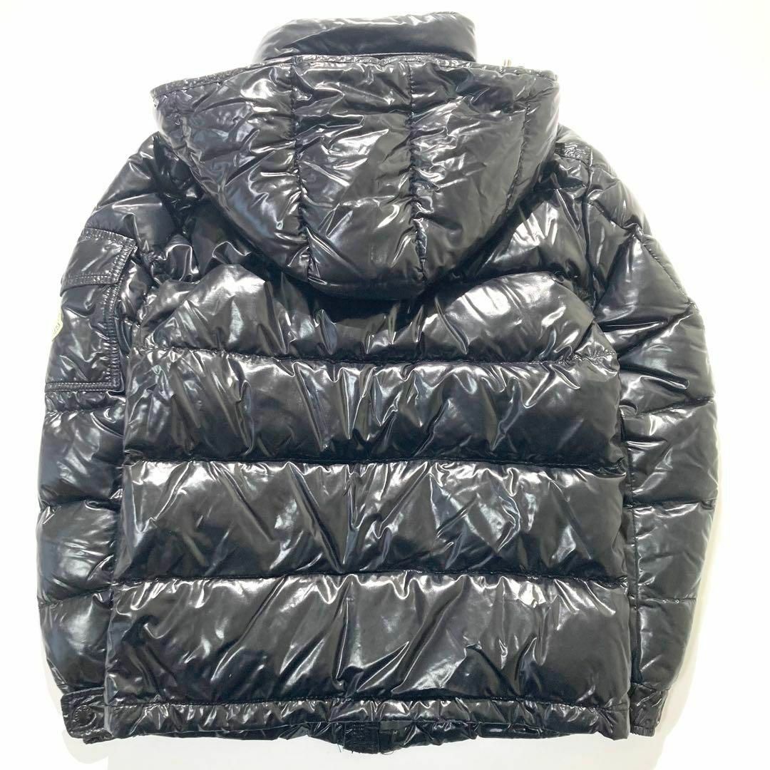 MONCLER - MONCLER ダウンジャケット MAYA ブラック フーディー MONCLER - MONCLER ダウンジャケット MAYA ブラック フーディー