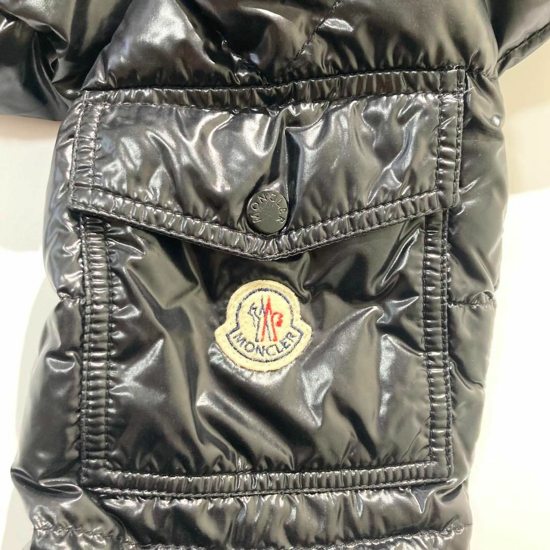 MONCLER - MONCLER ダウンジャケット MAYA ブラック フーディー MONCLER - MONCLER ダウンジャケット MAYA ブラック フーディー