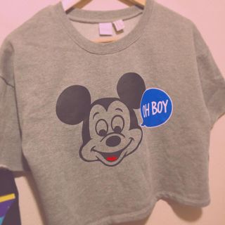 パナマボーイ(PANAMA BOY)のmickeyショート丈スウェット♡♡(トレーナー/スウェット)