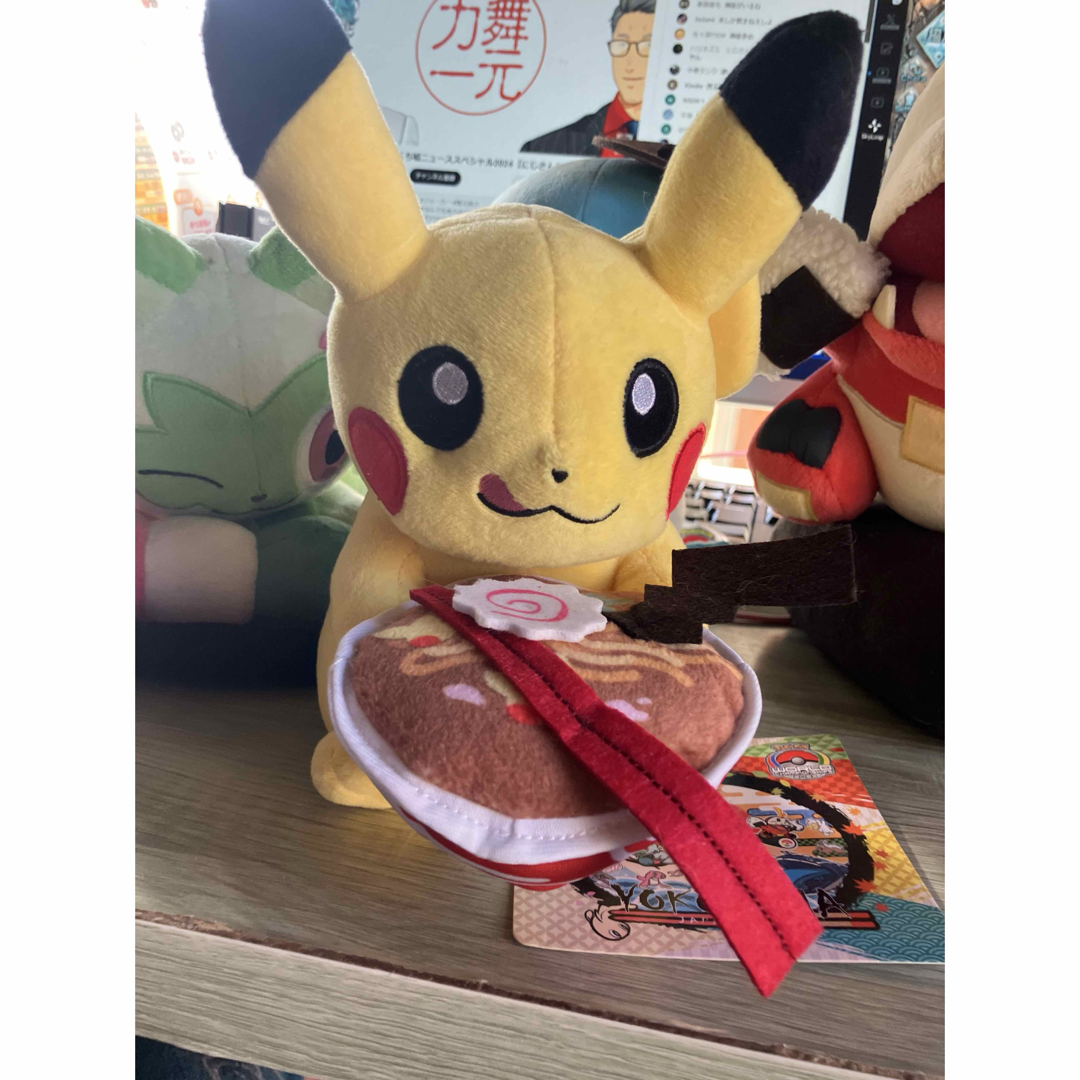 WCS 限定ぬいぐるみ ピカチュウ ニャオハ ホゲータ クワッス WCS 限定ぬいぐるみ ピカチュウ ニャオハ ホゲータ クワッス