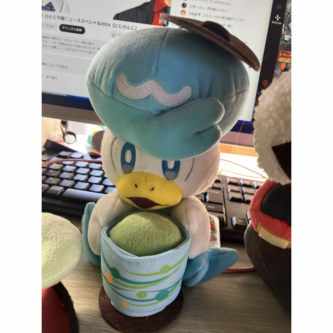 WCS 限定ぬいぐるみ ピカチュウ ニャオハ ホゲータ クワッス WCS 限定ぬいぐるみ ピカチュウ ニャオハ ホゲータ クワッス