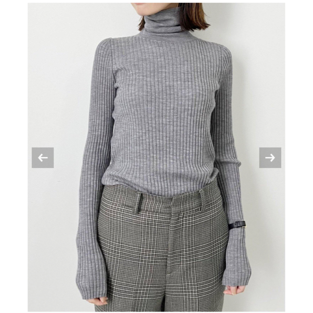 L'Appartement DEUXIEME CLASSE - L’Appartement  WIDE Rib Turtlneck Knit