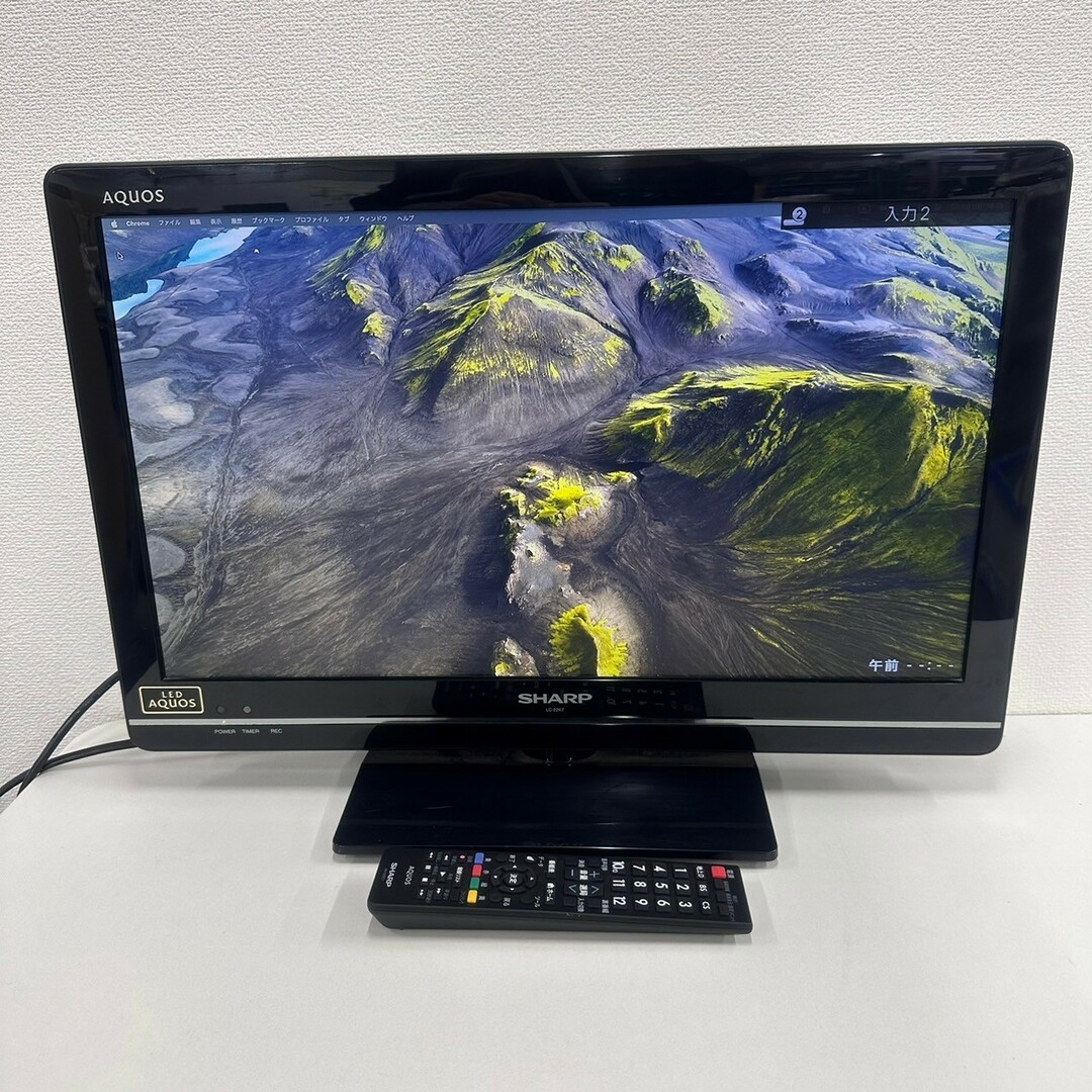 11582 SHARP 液晶カラーテレビ AQUOS 2008年製 20V 🚗2月18、19 11582 SHARP 液晶カラーテレビ AQUOS 2008年製 20V 🚗2月18、19