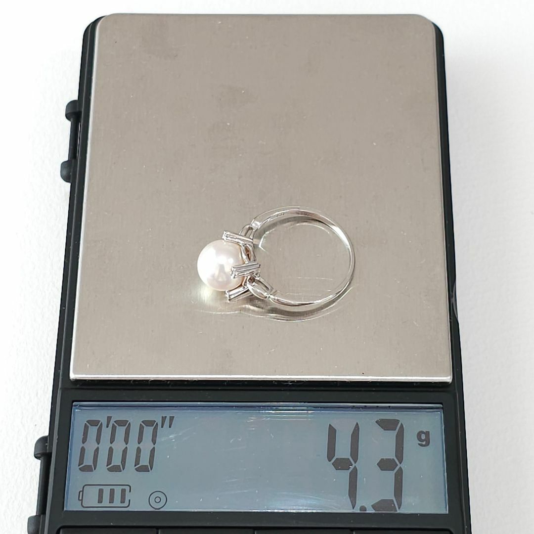 1238 ミキモトパールリングPT950プラチナ14号8.5mm アクセサリー 1238 ミキモトパールリングPT950プラチナ14号8.5mm アクセサリー