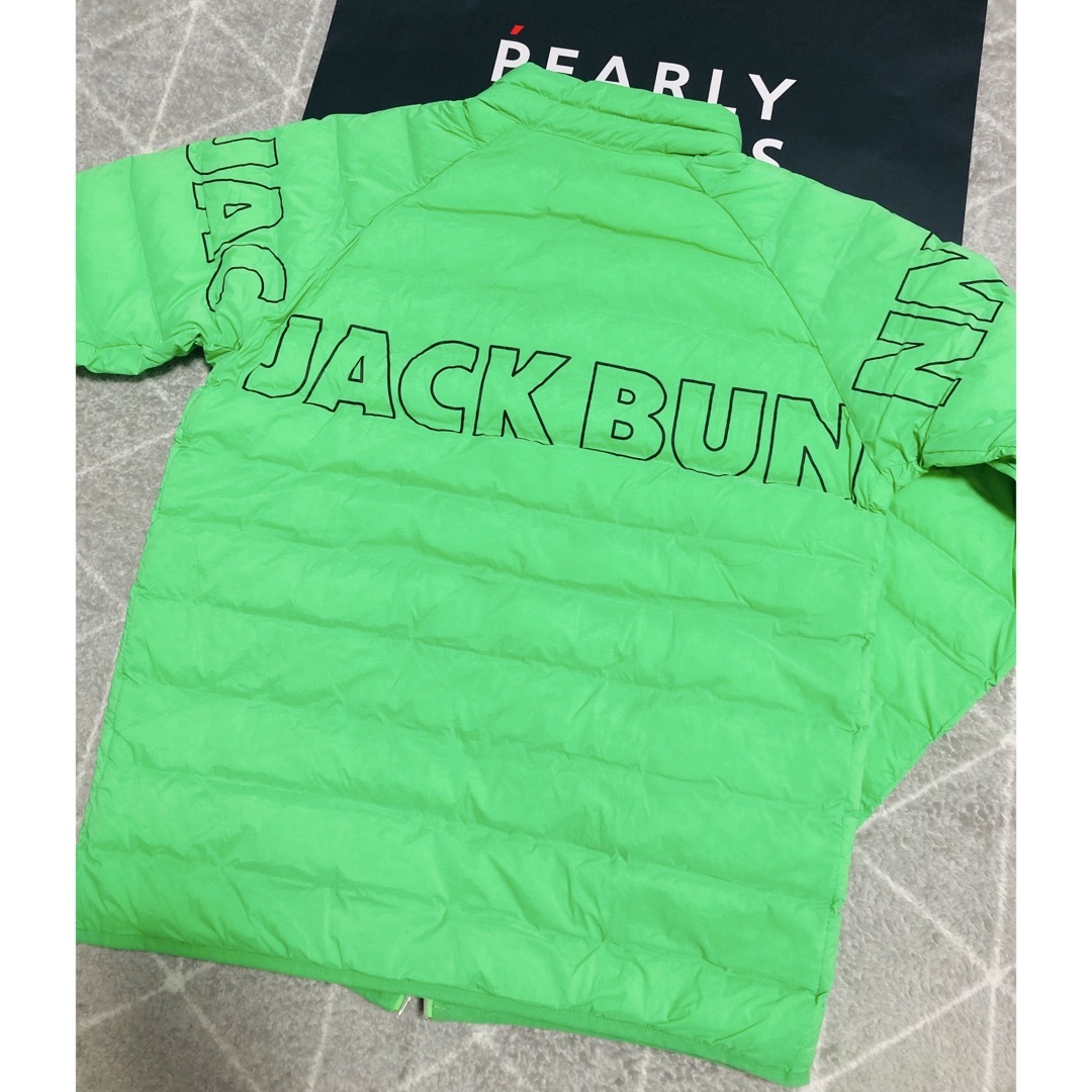 新品 パーリーゲイツ ジャックバニー ナイロンタフタ袋織 中綿 新品 パーリーゲイツ ジャックバニー ナイロンタフタ袋織 中綿