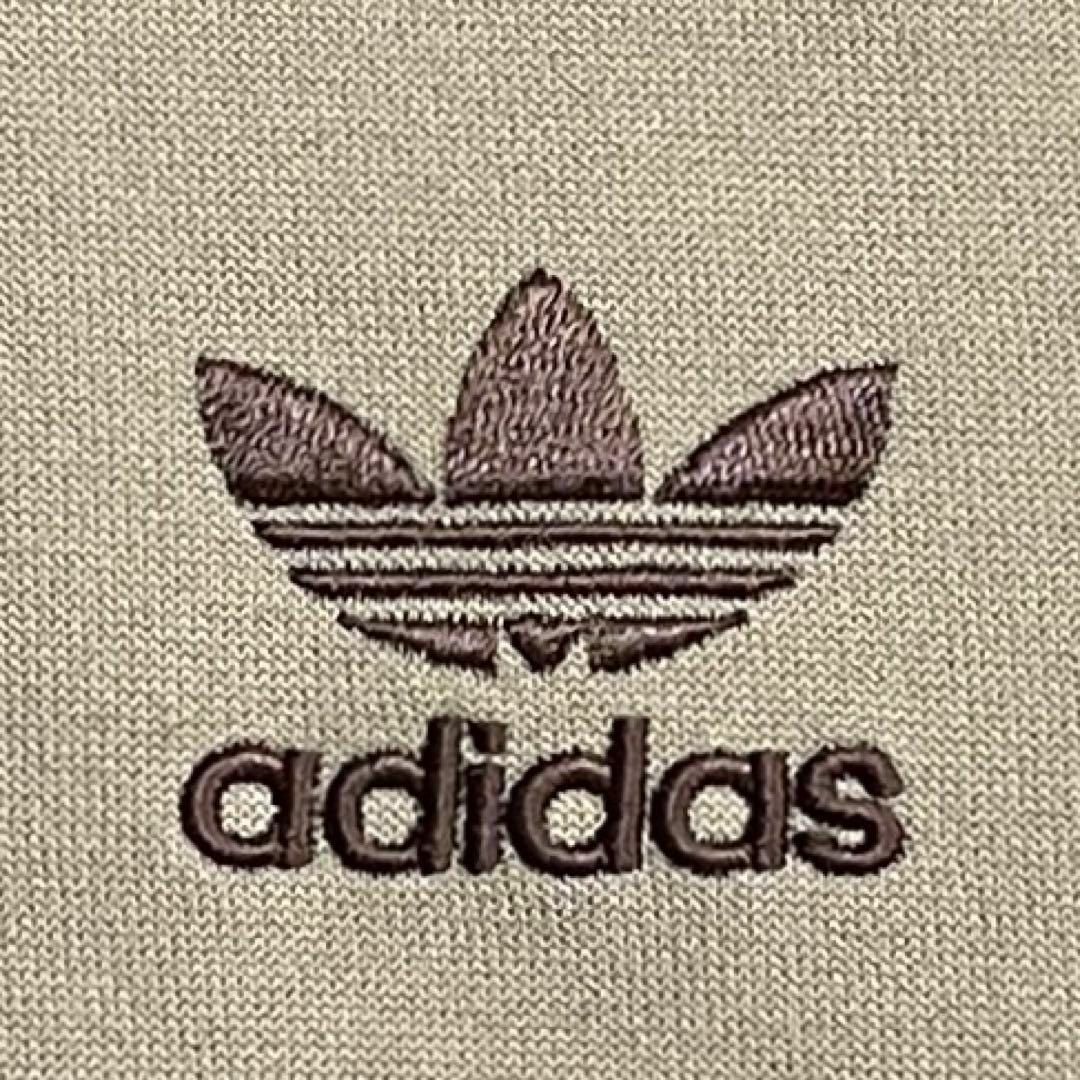 1268 adidas トラックジャケット ブラウン/ベージュ L 1268 adidas トラックジャケット ブラウン/ベージュ L