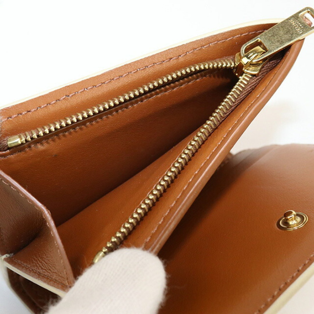 セリーヌ CELINE 二折財布小銭入付き レディース トリオンフ セリーヌ CELINE 二折財布小銭入付き レディース トリオンフ