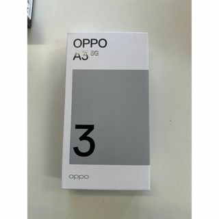 オッポ(OPPO)の新品未使用品 OPPO A3 5G ブラック(スマートフォン本体)
