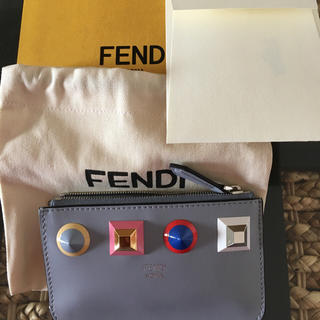 フェンディ(FENDI)のFENDI スタッズ キーケース 財布 コインケース(キーケース)
