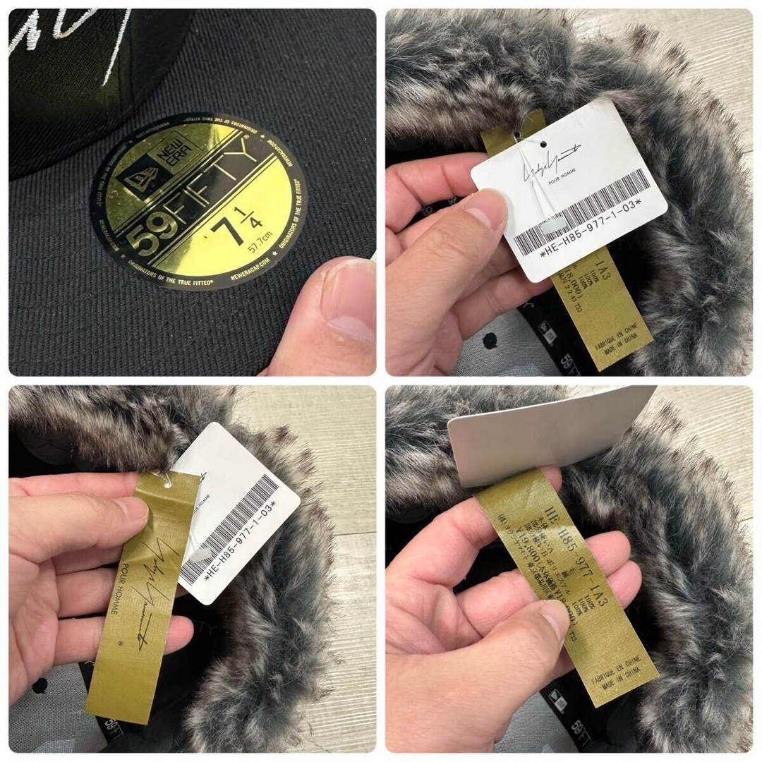 Yohji Yamamoto POUR HOMME - 未使用 ヨウジヤマモト newera Yohji Yamamoto POUR HOMME - 未使用 ヨウジヤマモト newera