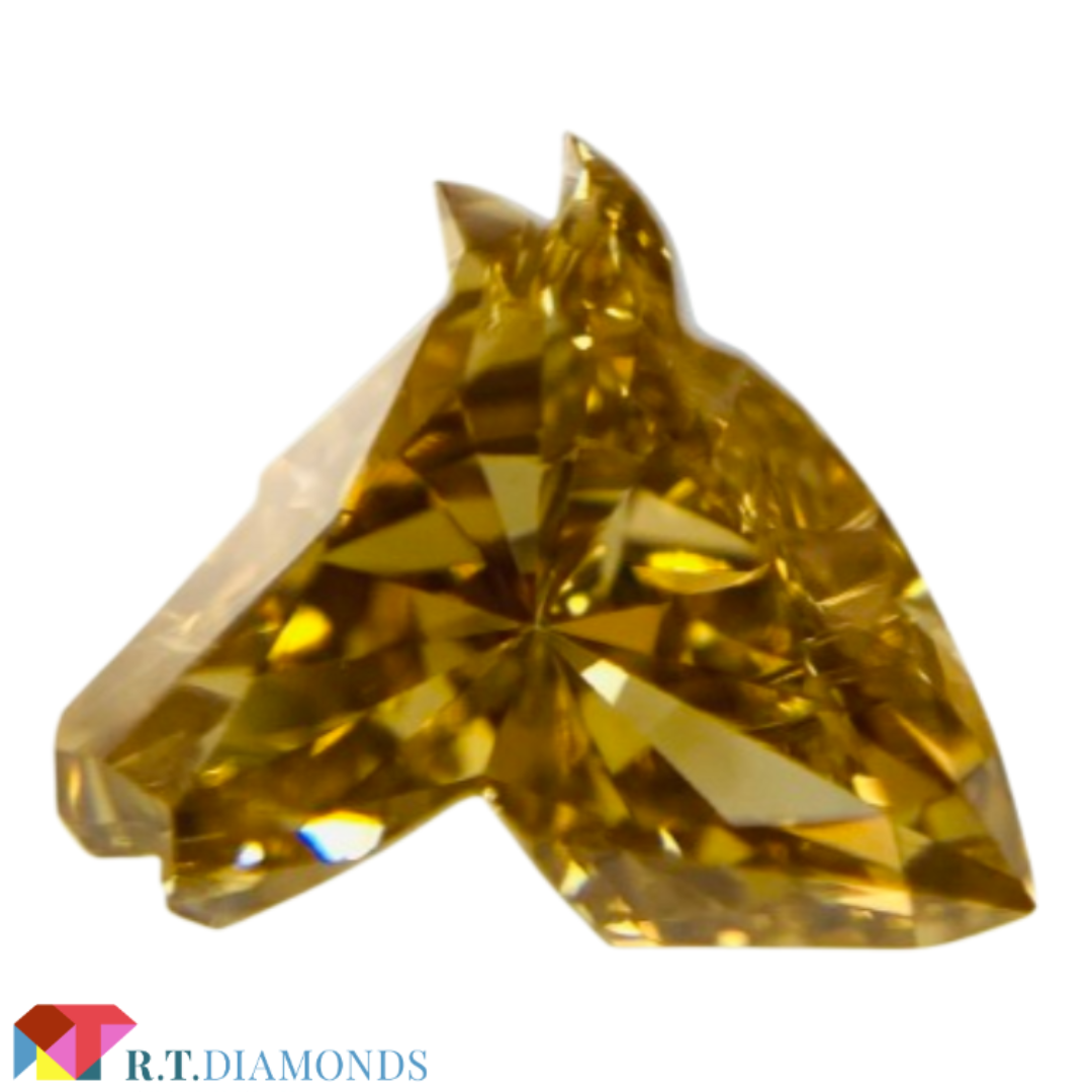 Horse headの形！BROWN SI2/0.900ct/RT2963
