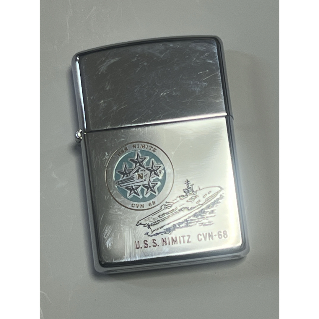 レア ヴィンテージ zippo 空母 NIMITS 1992年製 本物 レア ヴィンテージ zippo 空母 NIMITS 1992年製 本物