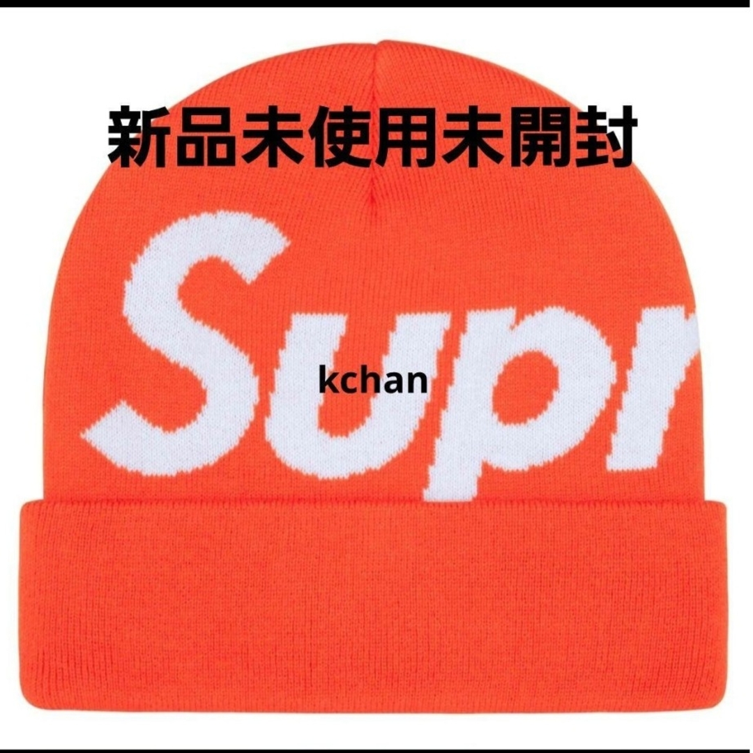 Supreme Big Logo Beanie 橙 Supreme Big Logo Beanie 橙