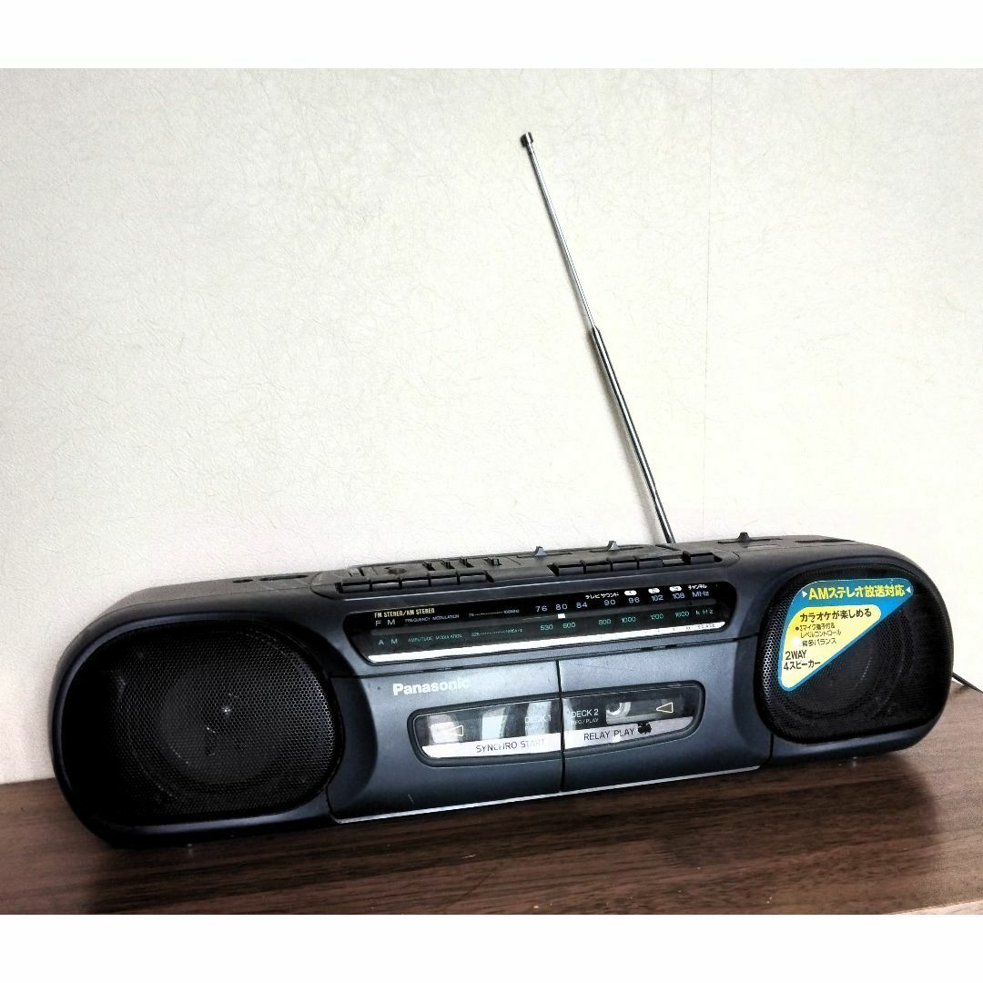 Panasonic - パナソニック ステレオ ラジオ カセットレコーダー Panasonic - パナソニック ステレオ ラジオ カセットレコーダー