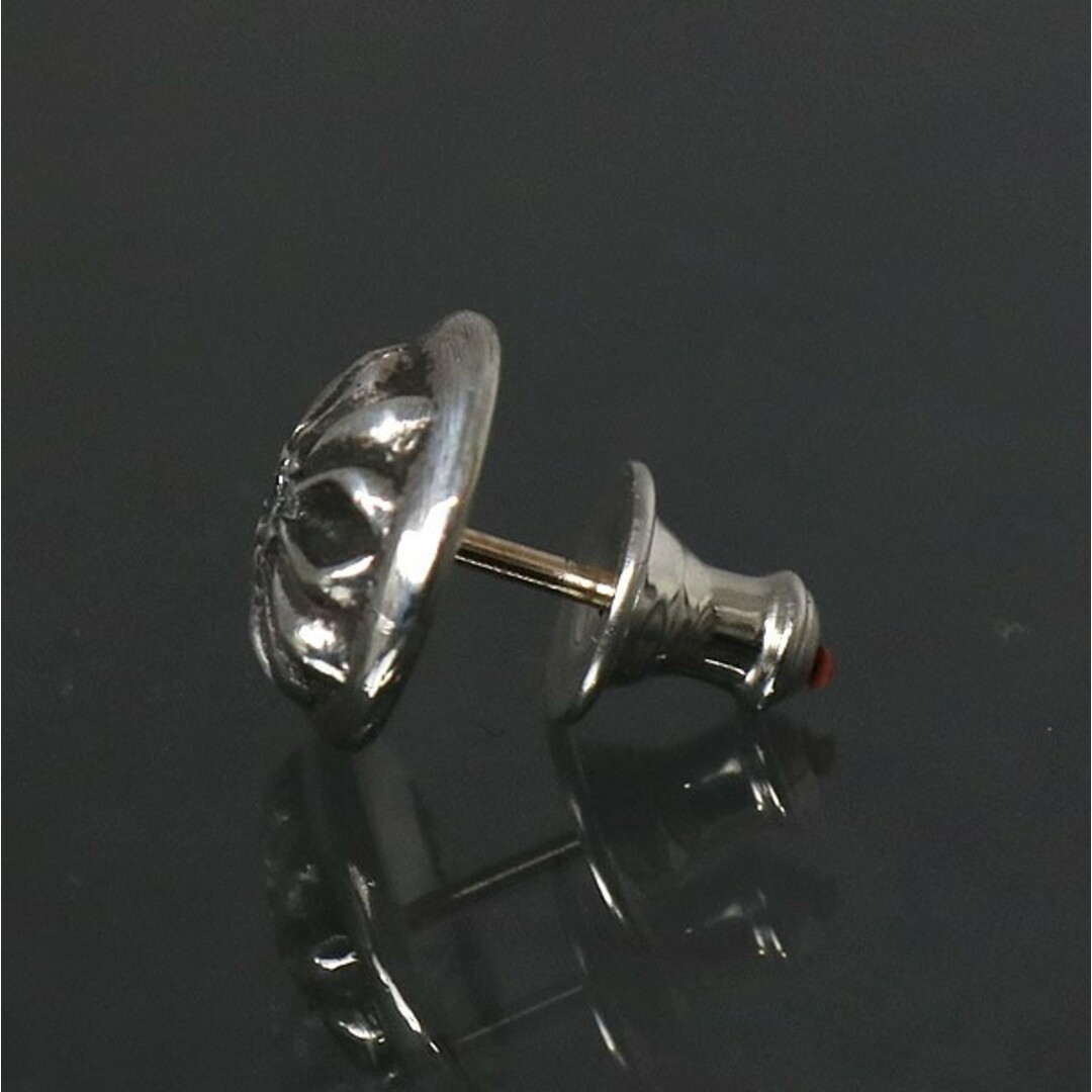 お歳暮 時期 CHROME HEARTS 銀座店 クロムハーツ 美品 クロスボール スタッド イヤリング、ピアス