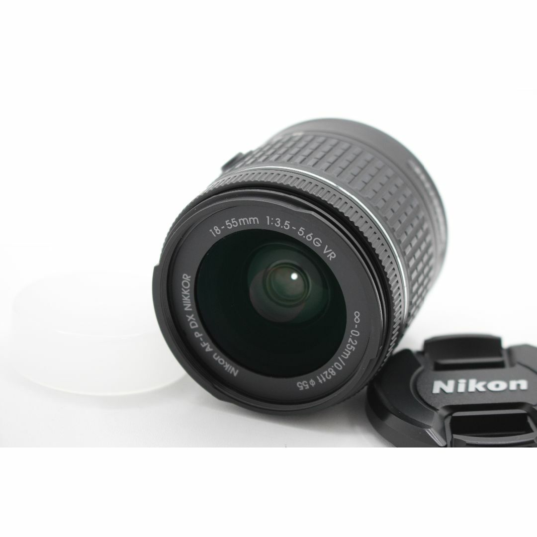 極上品◆Nikon AF-P 18-55mm F3.5-5.6G VR◆7738