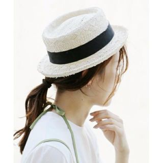 アメリヴィンテージ(Ameri VINTAGE)の※ぽぽり様専用【AMERI 未使用品】2016SSCHIBI STRAW HAT(麦わら帽子/ストローハット)