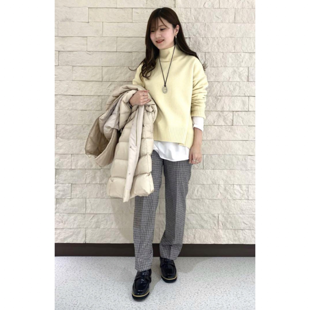 23区 ウールカシミヤブレンド スタンドネック ニット カシミヤ混 23区 ウールカシミヤブレンド スタンドネック ニット カシミヤ混