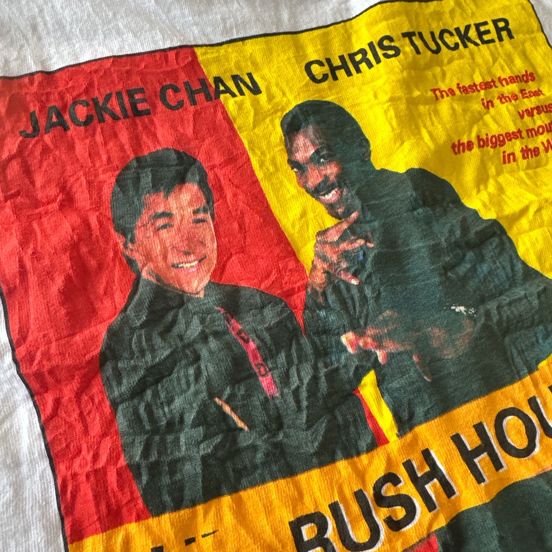 A】激レア!映画 rush hour ラッシュアワー Tシャツ M A】激レア!映画 rush hour ラッシュアワー Tシャツ M