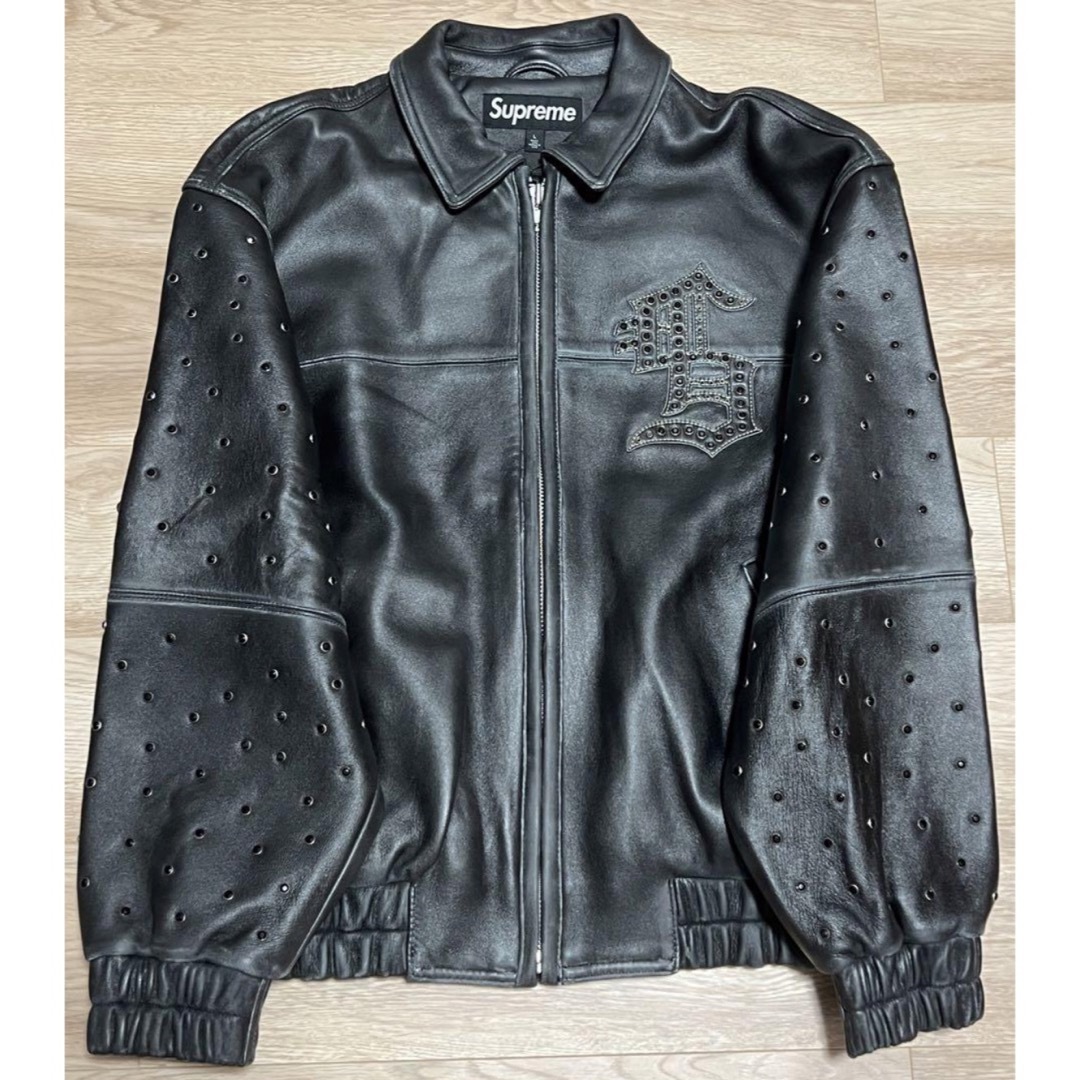 Supreme - Supreme Gem Studded Leather Jacket の通販 by Supreme - Supreme Gem Studded Leather Jacket の通販 by