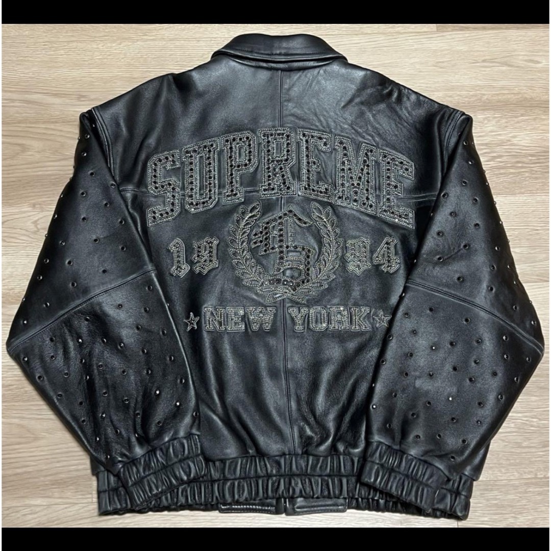 Supreme - Supreme Gem Studded Leather Jacket の通販 by Supreme - Supreme Gem Studded Leather Jacket の通販 by