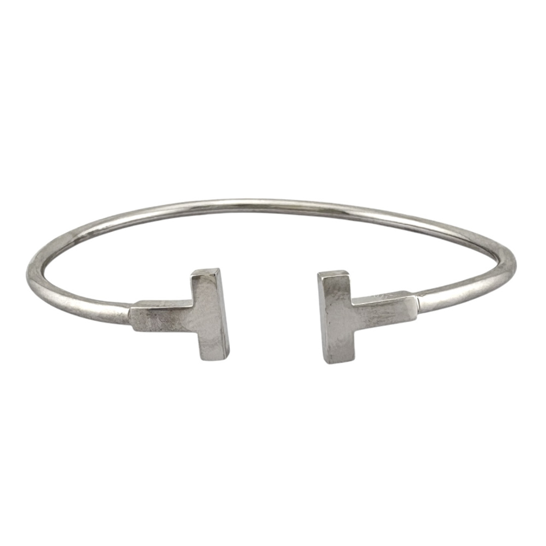 Tiffany & Co. - ティファニー Tワイヤー バングル 18金 K18 Tiffany & Co. - ティファニー Tワイヤー バングル 18金 K18