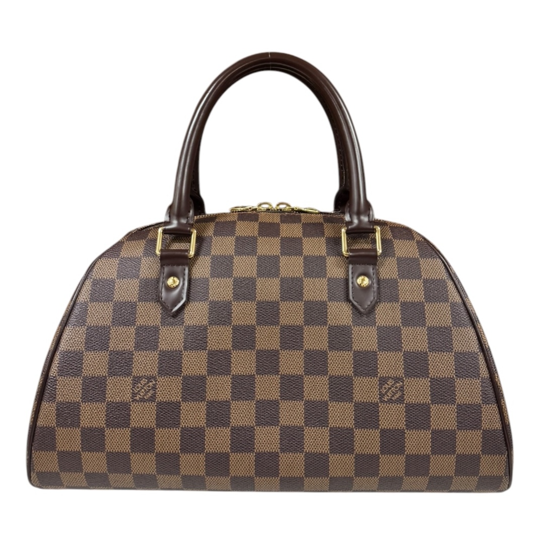 LOUIS VUITTON - ルイヴィトン リベラMM ダミエ ハンドバッグ ダミエキャンバス N41434 ブラウン レディース LOUIS VUITTON  中古