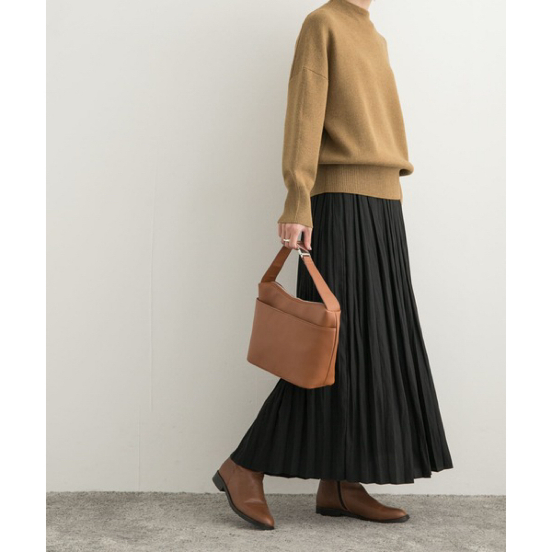 URBAN RESEARCH DOORS - 新品◎アーバンリサーチドアーズ◎ランダムプリーツスカート//ブラック