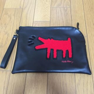 キース(KEITH)のKeith Haring クラッチバッグ(クラッチバッグ)