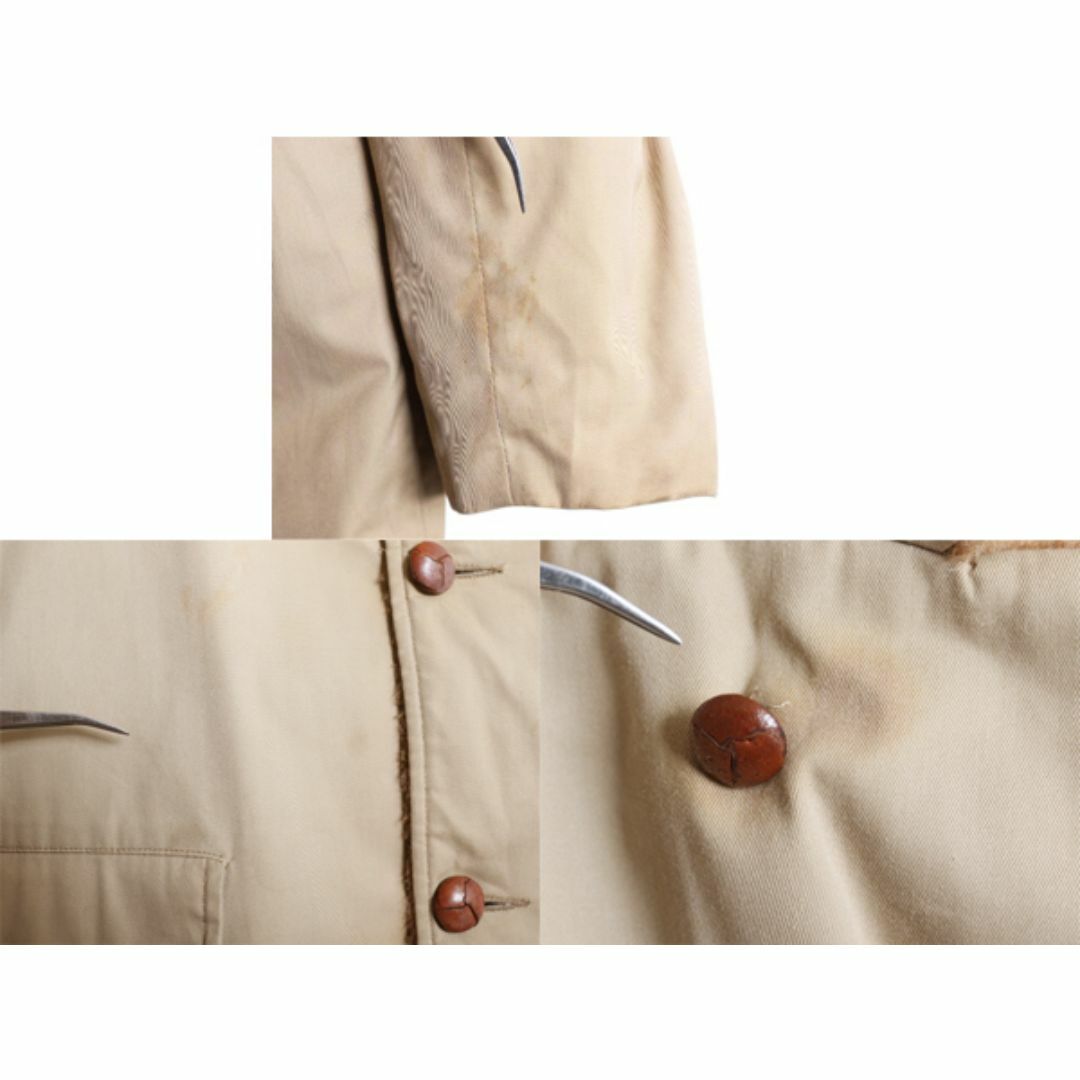 100%品質 L.L.Bean - 70s 筆記体タグ ☆ エルエルビーン ギャング コート 男性用