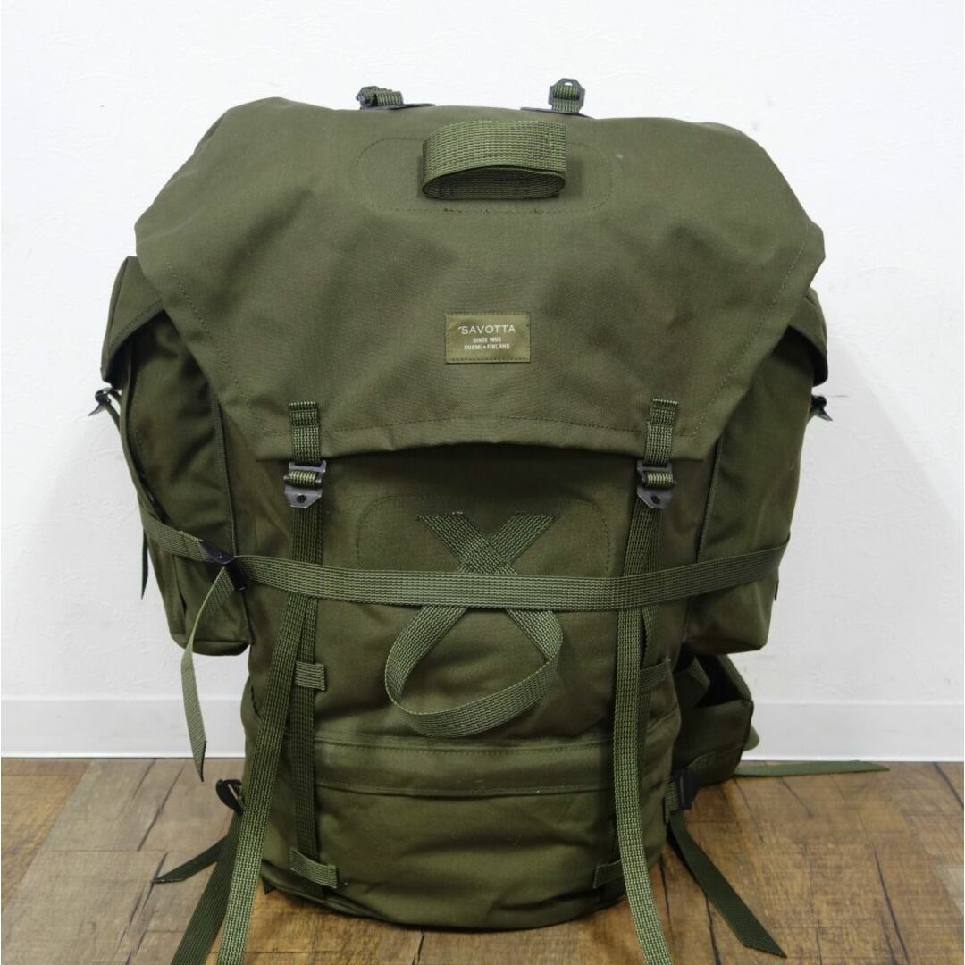 大人の上質 サヴォッタ SAVOTTA RAJAPARTIO ミニタリー サバイバル 60L バックパック