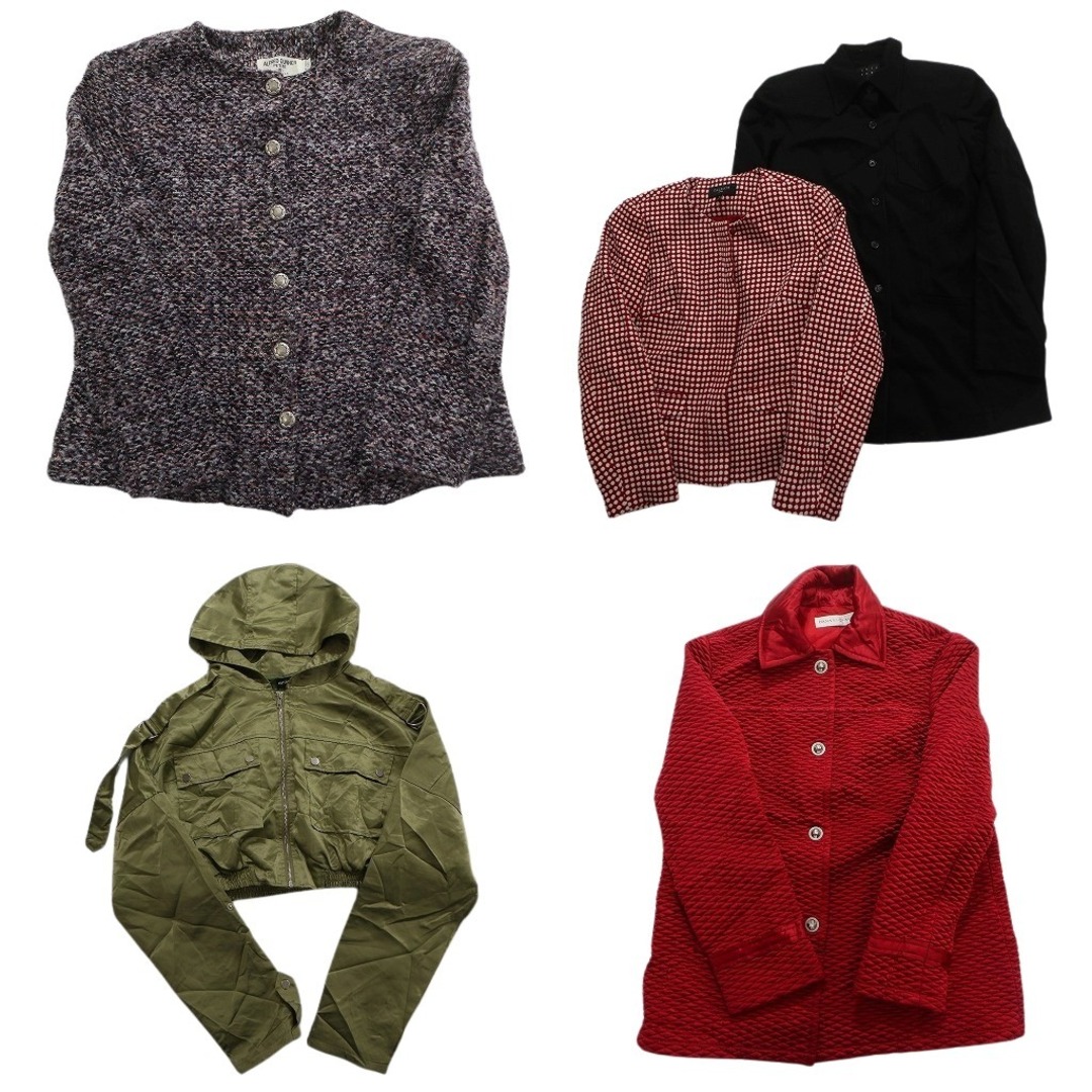 古着卸 まとめ売り ジャケット 5枚セット (レディース 6 /4 ) ツイード ノーカラー クロップド丈 ショート丈 ドット 総柄 中古 古着 MX9224 | フリマアプリ ラクマ 古着卸 まとめ売り ジャケット 5枚セット (レディース 6 /4 ) ツイード ノーカラー クロップド丈 ショート丈 ドット 総柄 中古 古着 MX9224 | フリマアプリ ラクマ