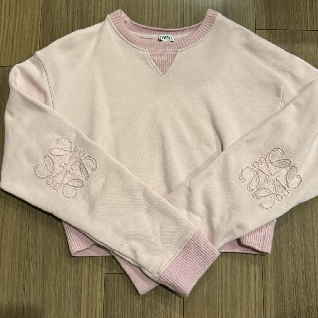 LOEWE ロエベ ピンク スウェット S LOEWE ロエベ ピンク スウェット S