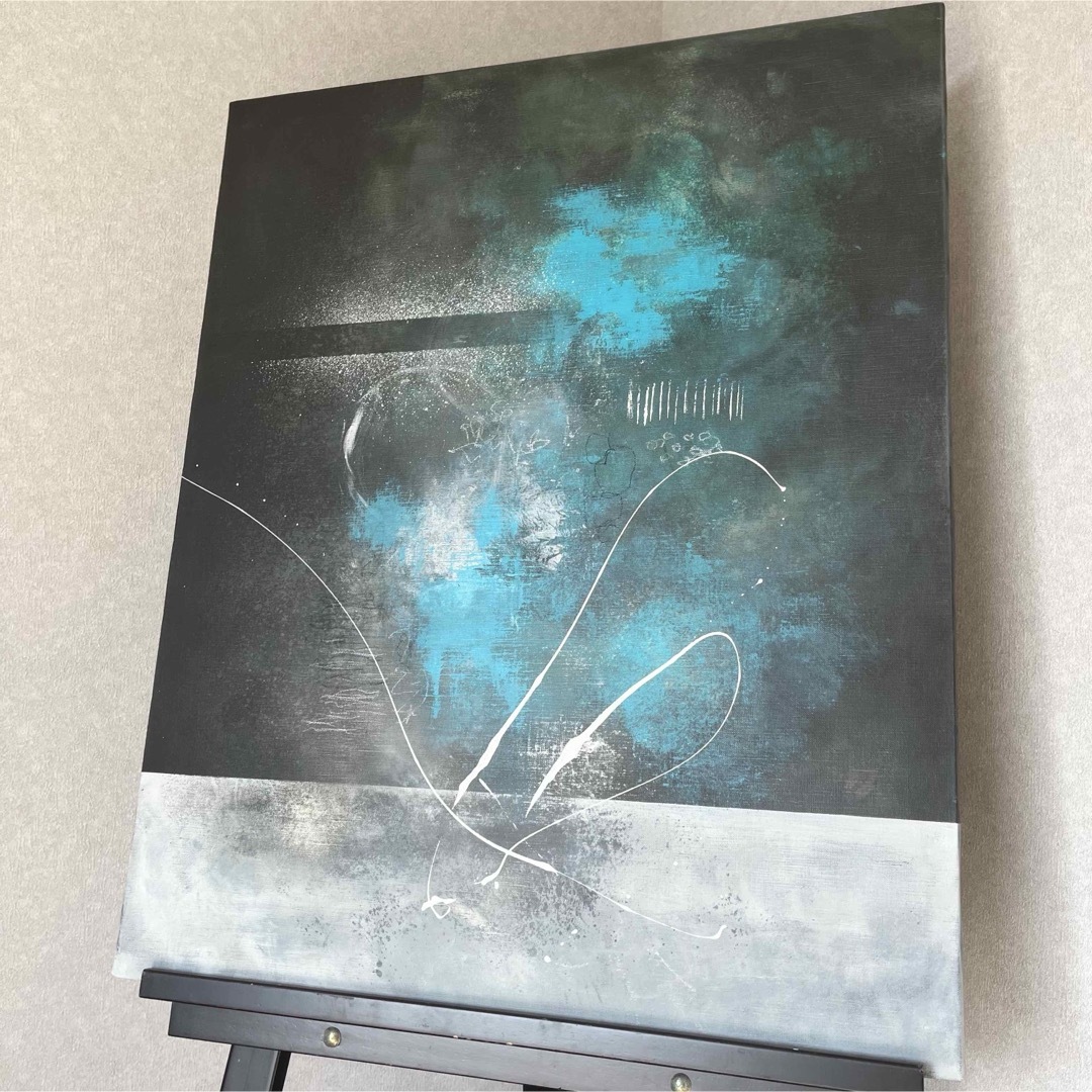 現代アート 80×65㎝ 大きめ モダン 絵画 原画 抽象画 アート