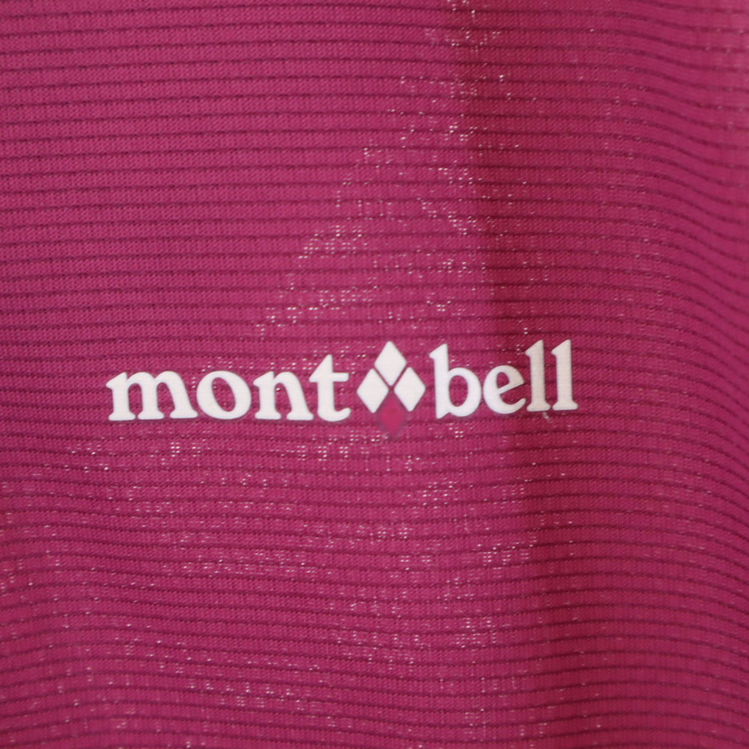 mont bell - モンベル 長袖 クール ジップパーカー M ワイン mont bell - モンベル 長袖 クール ジップパーカー M ワイン
