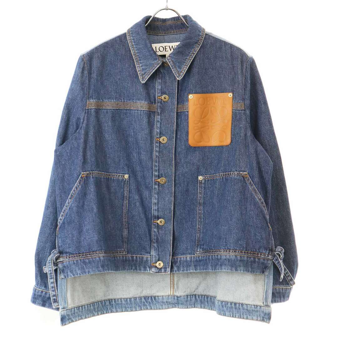 LOEWE ロエベ 22AW WORKWEAR JACKET アナグラムパッチデニム LOEWE ロエベ 22AW WORKWEAR JACKET アナグラムパッチデニム