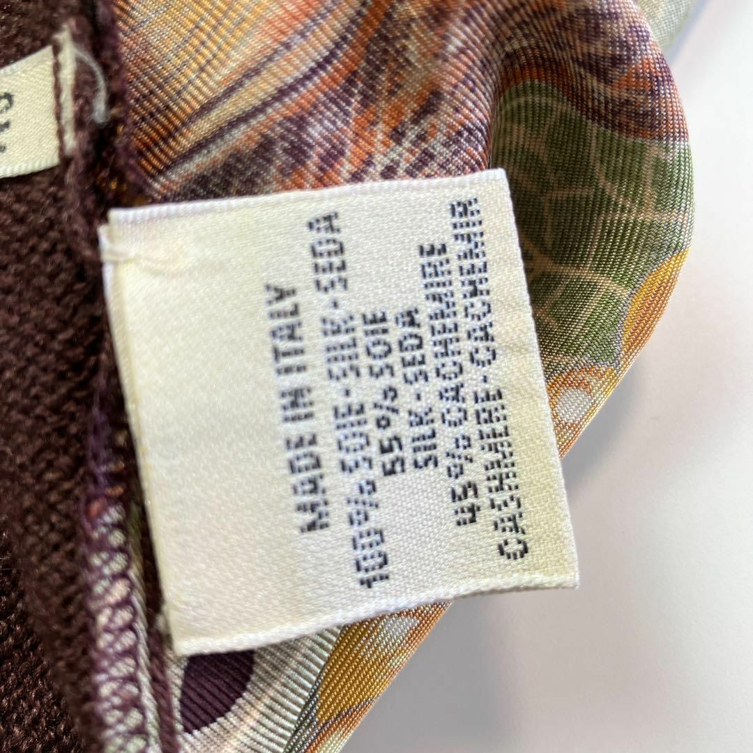 HERMES エルメス 長袖 ぶどう狩り スカーフ柄 マルジェラ期 HERMES エルメス 長袖 ぶどう狩り スカーフ柄 マルジェラ期