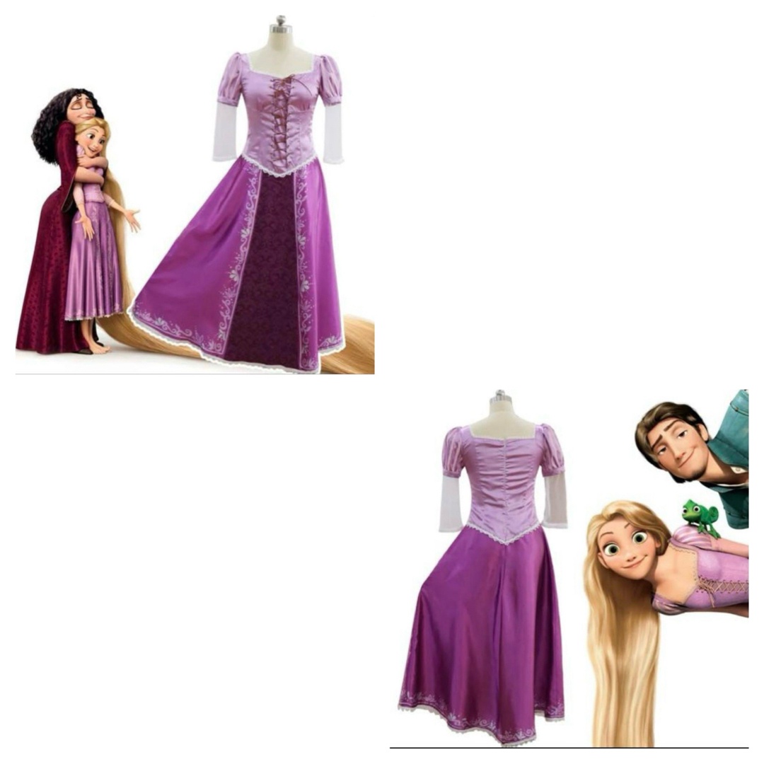 Disney - ラプンツェル仮装6点セット コスプレハロウィン衣装 Disney - ラプンツェル仮装6点セット コスプレハロウィン衣装