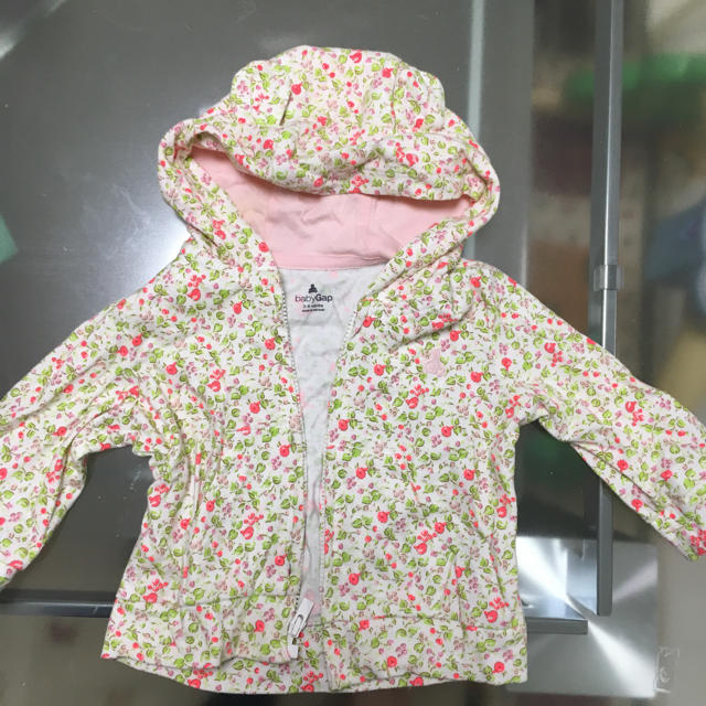 babyGAP(ベビーギャップ)のクマみみパーカー キッズ/ベビー/マタニティのベビー服(~85cm)(その他)の商品写真