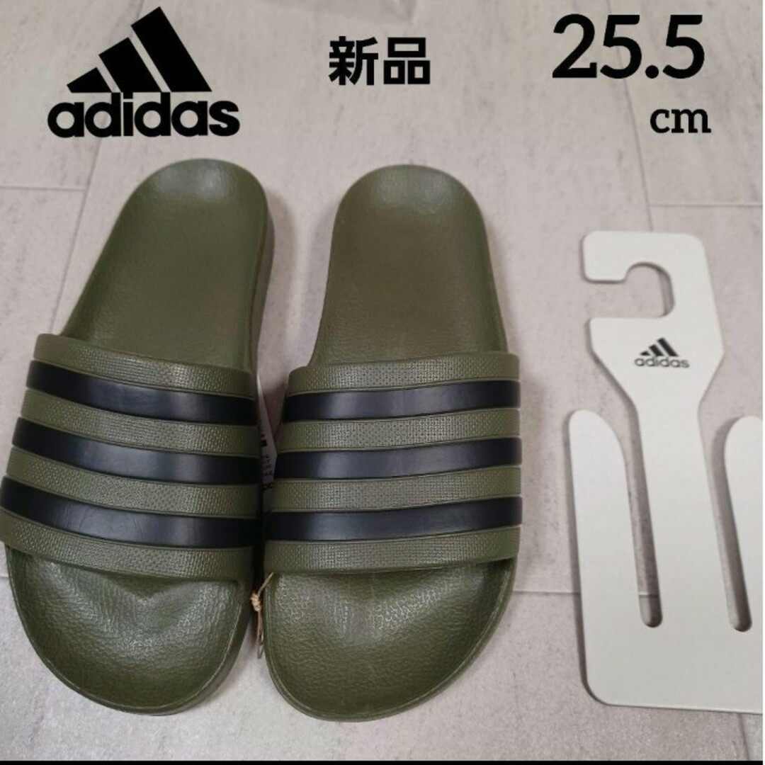 adidas(アディダス)のadidas　 スポーツ サンダル Slide / スライド 緑 グリーン メンズの靴/シューズ(サンダル)の商品写真