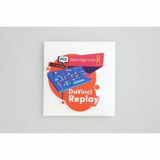 ブラックマジック(Blackmagicdesign)の非売品 blackmagic design ノベルティ ステッカー replay(その他)
